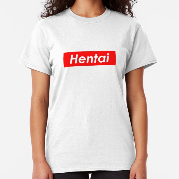 Hentai Classic Box Logo Classic T-Shirt