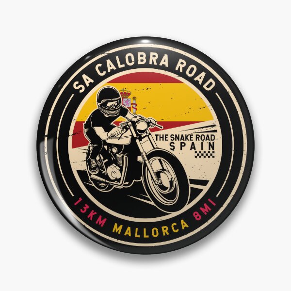 Item preview, Sa Calobra Road | Spain | Motorcycle designed and sold by KrisSidDesigns.