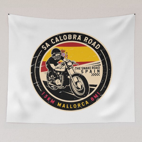 Item preview, Sa Calobra Road | Spain | Motorcycle designed and sold by KrisSidDesigns.