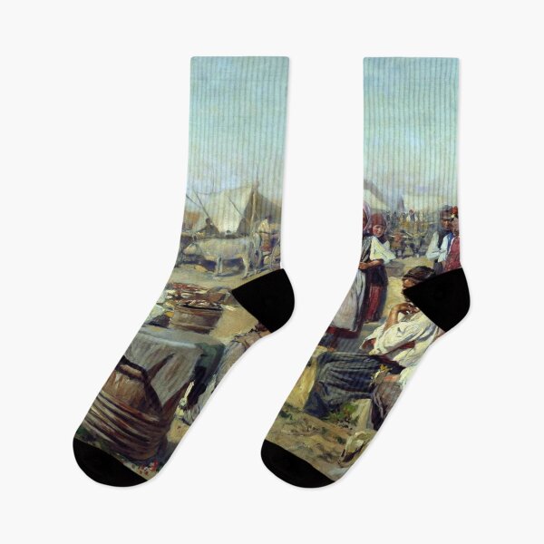 Artikelvorschau, Russisches Landleben - Egorovich Makovsky entworfen und verkauft von Vintage Designs +.
