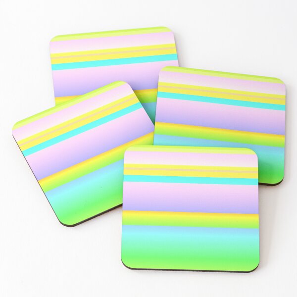 Item preview, Multicolor striped | Multicolored horizontal stripes designed and sold by lausn.