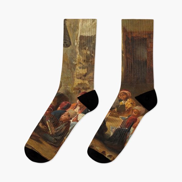 Item preview, Arabic school children with teacher - egorovich makovsky designed and sold by Vintage Designs +.