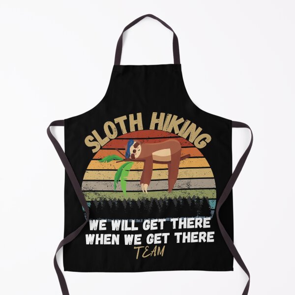 Item preview, Sloth Hiking Team We will get there when we get there vintage funny designed and sold by JoshBulky.