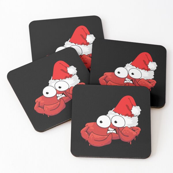 Item preview, Red Crab wear Santa Hat - Funny Crabs Classic  designed and sold by corvansearls.