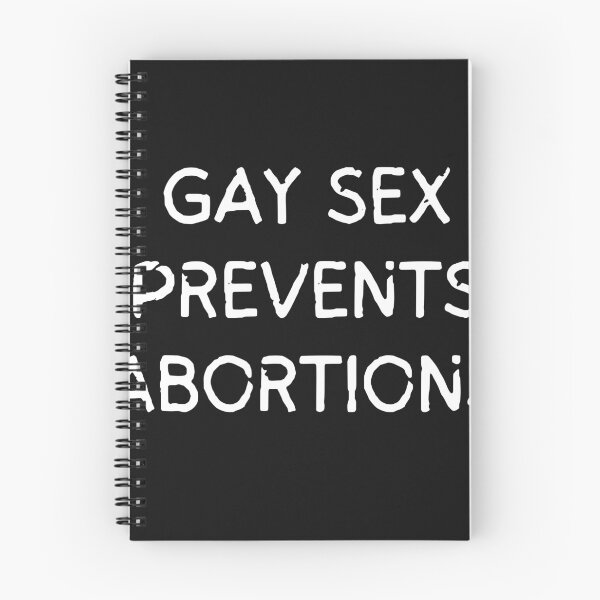 Item preview, Funny Gay Sex Prevents abortions typography  designed and sold by garniturex.