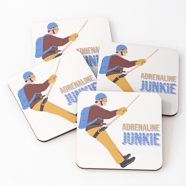 Item preview, Adrenaline Junkie Mountain Climbing designed and sold by PapitosPlace.
