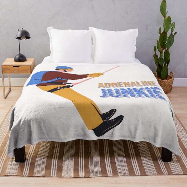 Item preview, Adrenaline Junkie Mountain Climbing designed and sold by PapitosPlace.