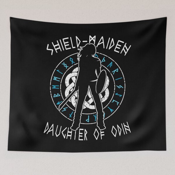 Item preview, Shield-Maiden - Daughter of Odin - Lagertha Viking designed and sold by Shirt-Designs.