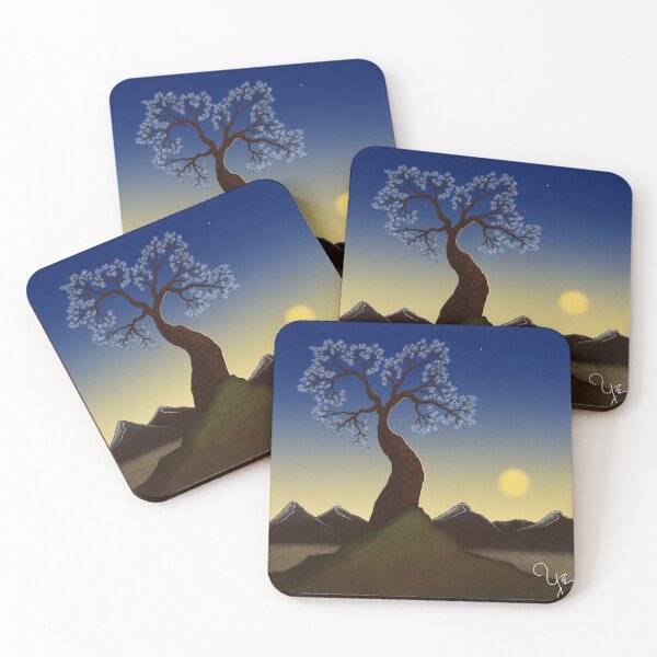 Item preview, tree of the night designed and sold by ykpaintings.