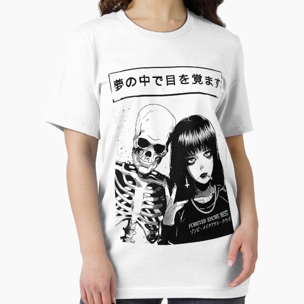 Item preview, Japanese Vaporwave Spooky Love designed and sold by OWLvision33.