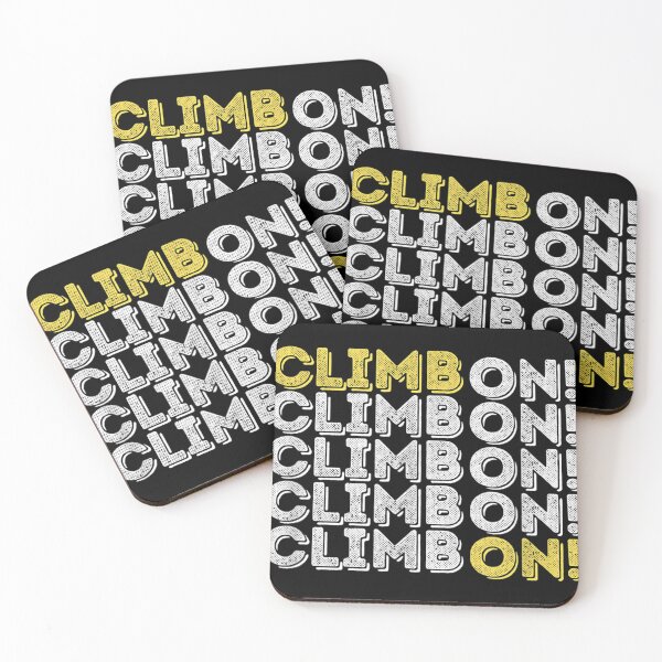 Item preview, CLIMB ON! Rock Climbing Bouldering designed and sold by nedrae.