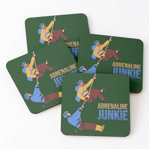 Item preview, Adrenaline Junkie Climbing Team designed and sold by PapitosPlace.
