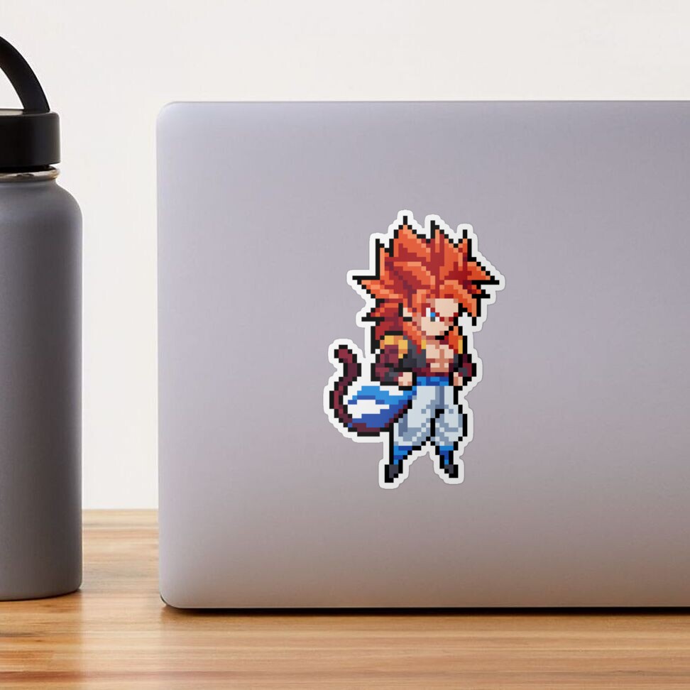 Gogeta ssj4 #2 Sticker by Lac Lac - Pixels