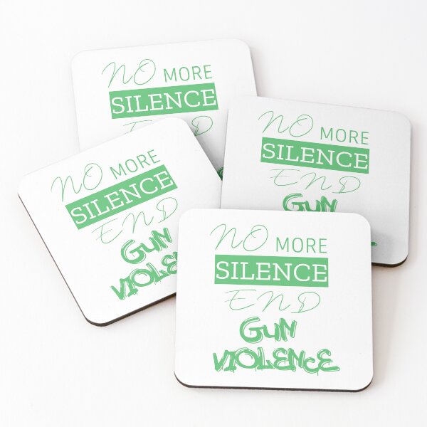 Item preview, no more silence end gun violence designed and sold by Karam Barakat.