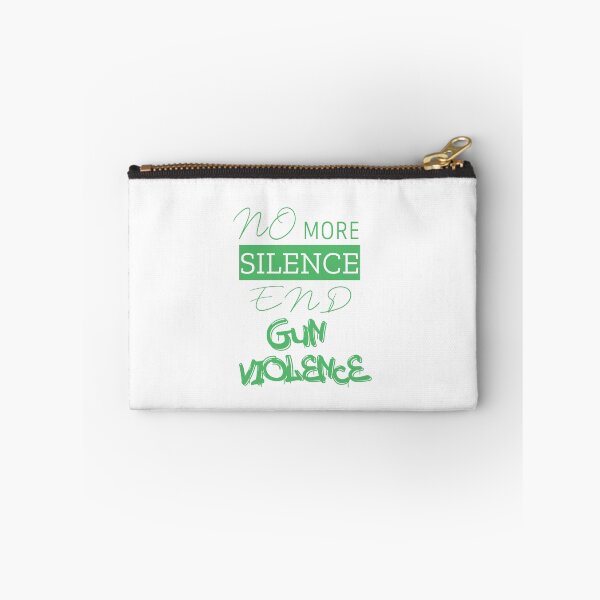 Item preview, no more silence end gun violence designed and sold by Karam Barakat.