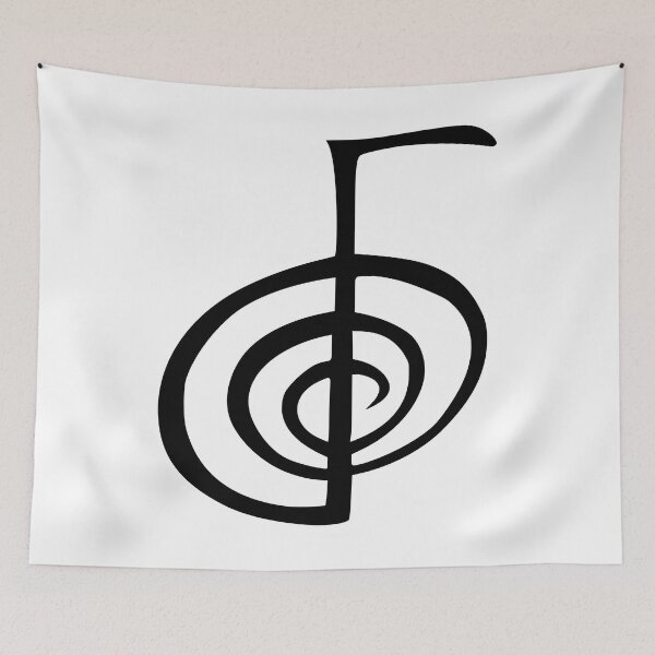 Item preview, Reiki symbol CHO KU REI - inverted- stickers and prints designed and sold by Francesc Xavier Carrera Güenaga.