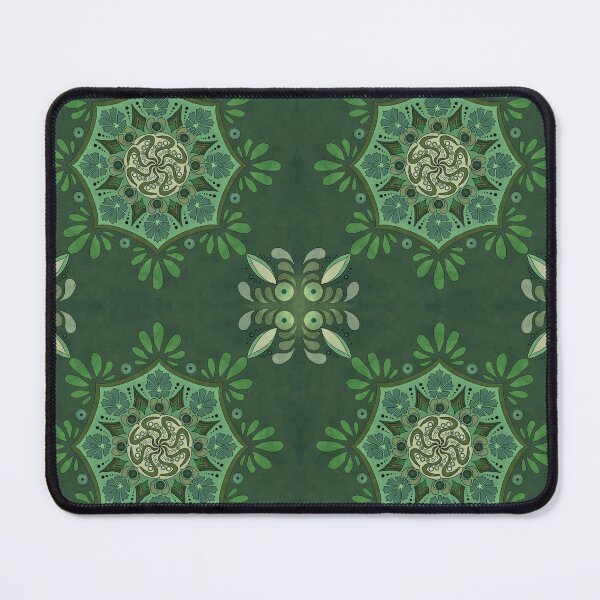 Item preview, Mandala Green Tea Allover Design designed and sold by Cedarrue.