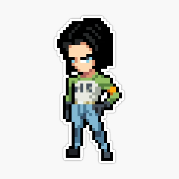 Android 17 Tournament of Power Outfit HQ Pixel Edition