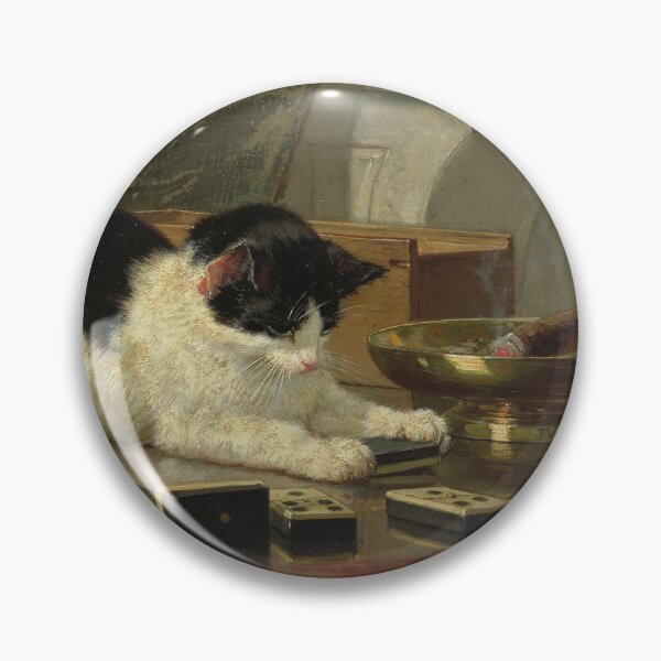 Item preview, Kitten's Game (19th century) - Henriette Ronner Knip designed and sold by SALON DES ARTS.