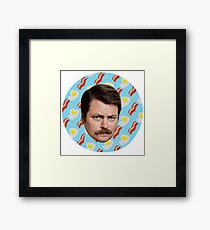 Ron N Bacon N Eggs Framed Print