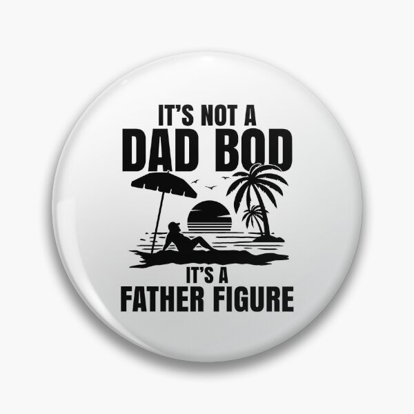 Item preview, It's not a dad bod with beach scene designed and sold by ARY9.
