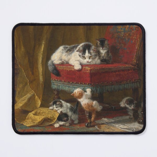 Item preview, Mother's Pride (19th century) - Henriette Ronner Knip designed and sold by SALON DES ARTS.