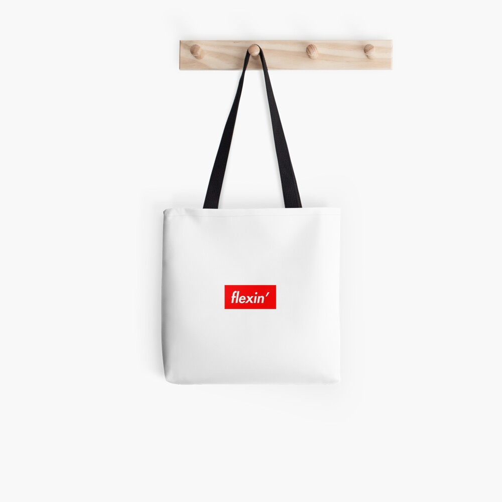 supreme tote bag red