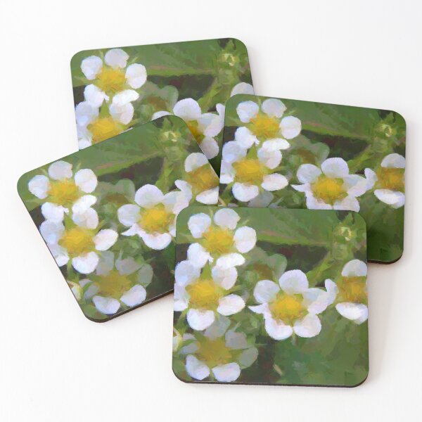 Item preview, Strawberry Blossoms designed and sold by vernonplatt.