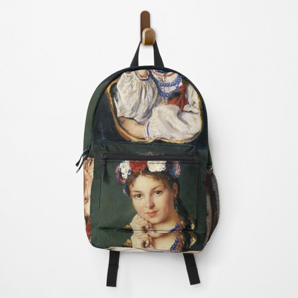 Item preview, Russian Lady with flowers in her hair - egorovich makovsky designed and sold by Vintage Designs +.
