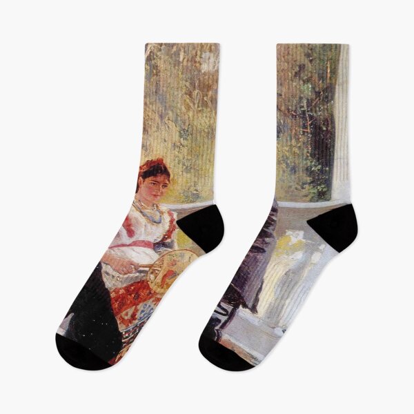 Item preview, 1900s Russian couple - egorovich makovsky designed and sold by Vintage Designs +.
