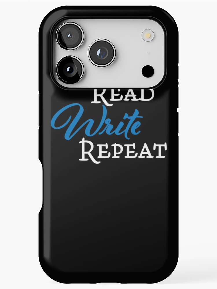 Thumbnail 1 of 4, iPhone Case, Read write repeat designed and sold by TrendyDesigns.