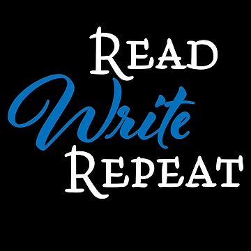 Artwork thumbnail, Read write repeat by TrendyDesigns
