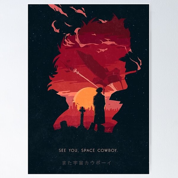 Cowboy Bebop Wall Art for Sale Redbubble