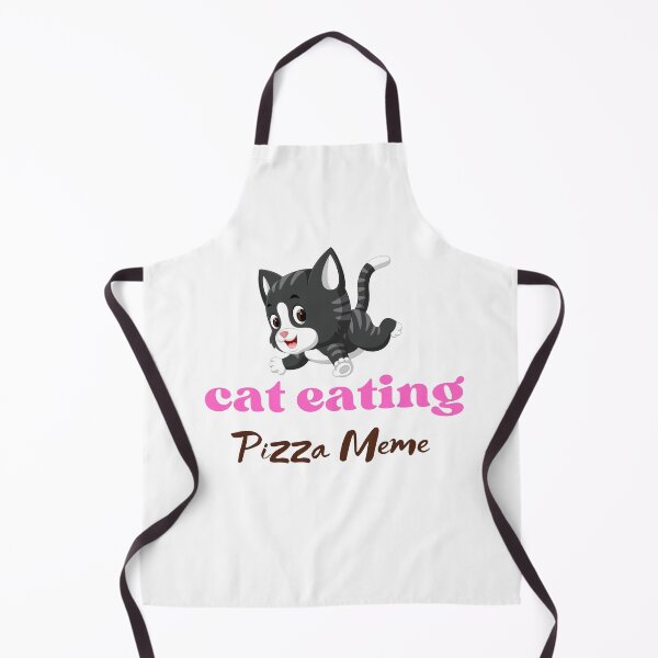 Item preview, Cat Eating Pizza Meme designed and sold by yassminishop.