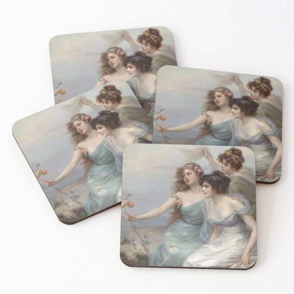Item preview, Edouard Bisson - The Gratiae Goddesses designed and sold by TeeARTHY.