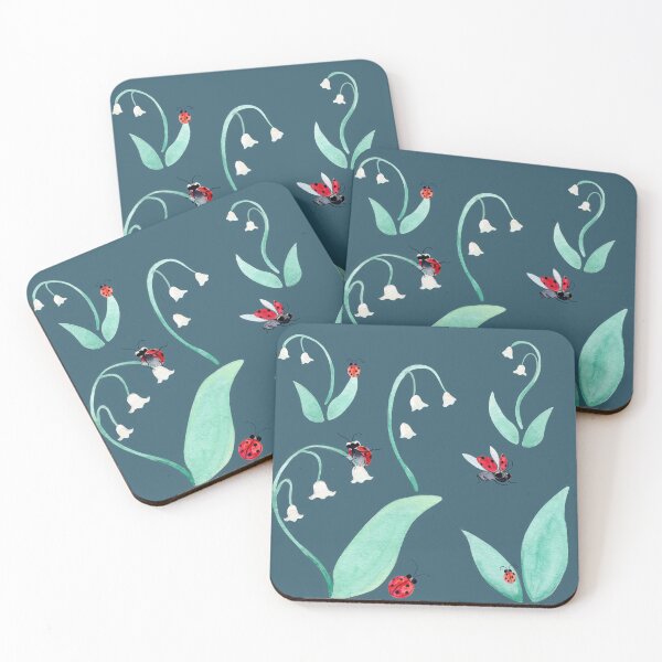 Item preview, On Their Way Ladybug Pattern designed and sold by Casey Wilkinson.