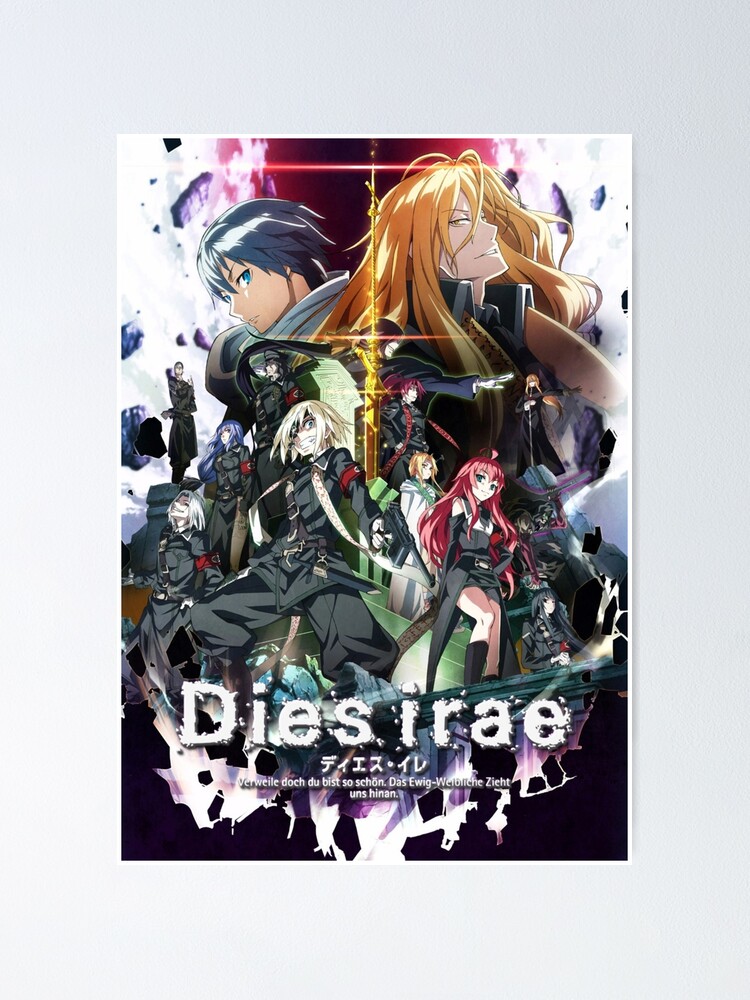 マリィ玲愛ルサルカ Dies irae クロスポスター アニメグッズ