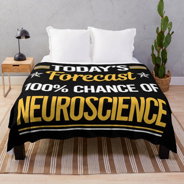 Item preview, Funny Today's Forecast Neuroscience Neuroscientist Neurobiology designed and sold by TroyaBrewer.