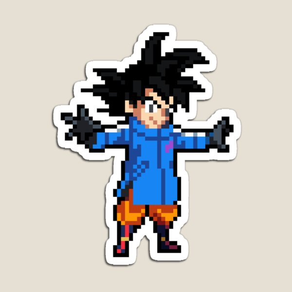 Item preview, Goku Blue Coat HQ Pixel Edition designed and sold by adventfan.