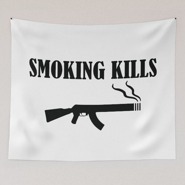 Item preview, Smoking kills designed and sold by DesignsbyRiikka.