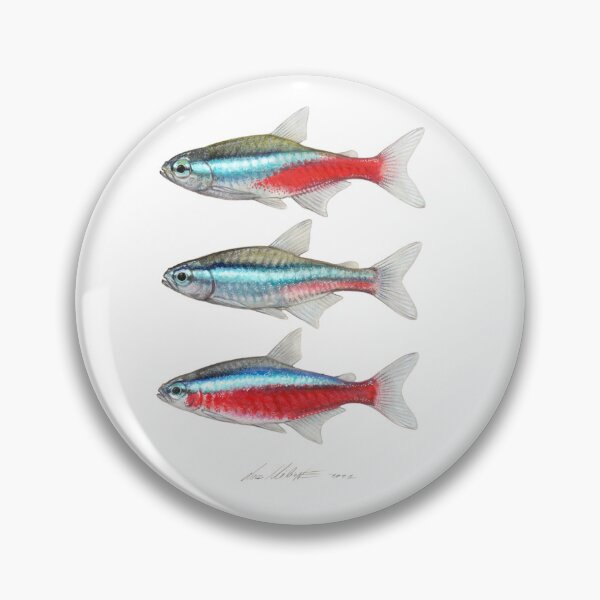 Item preview, Neon fishes  designed and sold by LucaMilioneArt.