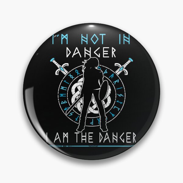 Artikelvorschau, Schildmaid - Ich bin nicht in Gefahr - Lagertha Viking entworfen und verkauft von Shirt-Designs.