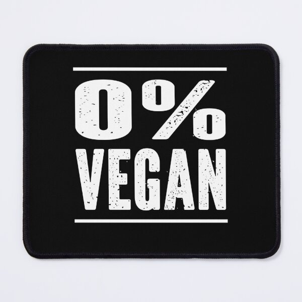 Item preview, Zero Percent Vegan Funny Meat Lover designed and sold by ZiesMerch.