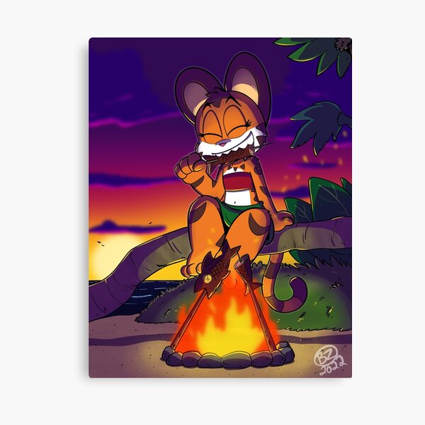 Kiki: Successful Hunt Canvas Print
