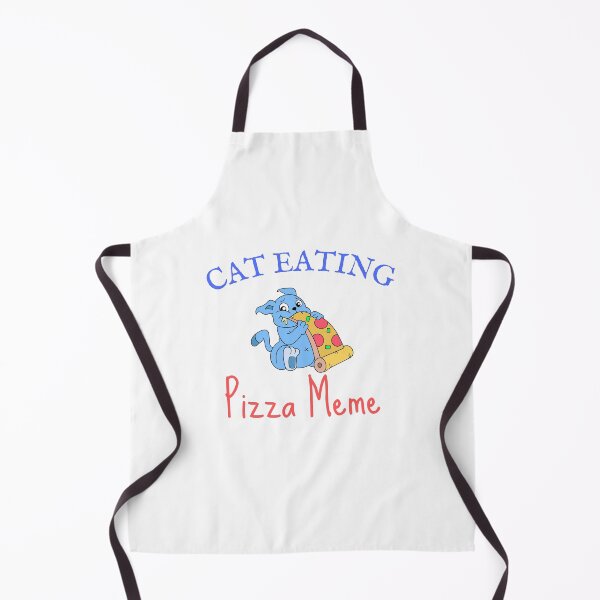 Item preview, Cat Eating Pizza Meme designed and sold by yassminishop.