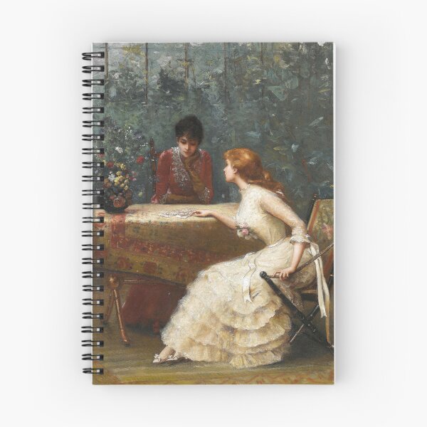 Item preview, Edouard Bisson two women ,Asking to the cards (1889)Frage an die Karten , Edouard Bisson designed and sold by TeeARTHY.