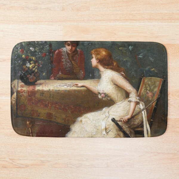 Item preview, Edouard Bisson two women ,Asking to the cards (1889)Frage an die Karten , Edouard Bisson designed and sold by TeeARTHY.