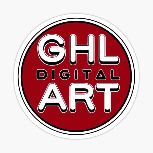 "GHL Digital ART" Sticker for Sale by ghlisby31 | Redbubble