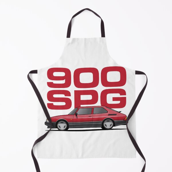 Item preview, Saab 900 SPG Aero Illustration Red designed and sold by blackdogshop.