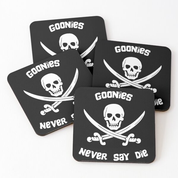 Item preview, Goonies Never Say Die designed and sold by Pink Pineapple Works.